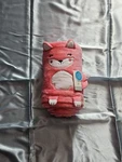 New Nwt Carter's Roll Me Up Fox Baby Blanket Pink White Security Lovey Plush. Fixed Price $63.88.