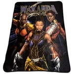 Marvel Black Panther Wakanda Forever No Mercy Silky Soft Throw Blanket New 46X60. Fixed Price $11.99.