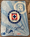 Cruz Azul Blue Liga Mx Soccer 78X55 Providencia Blanket. Fixed Price $149.99.