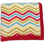 True Baby Chevron Blanket Fleece Zig Zag Unisex 140877 Red Yellow Green Teal. Fixed Price $41.80.