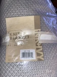 New Ink+ivy Bree Knit Bed Blanket Gray Full/queen. Fixed Price $50.00.