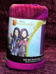 Disney's Descendants Mal Plush Fleece Micro Raschel Throw Blanket - New. Fixed Price $24.99.