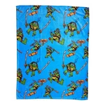 Nickelodeon Teenage Mutant Ninja Turtles Tmnt Plush Throw Blanket 46" X 60" New. Fixed Price $15.00.