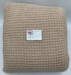 Pottery Barn Waffle Weave Cotton Blend Blanket Rosewood King/cal #S6003. Fixed Price $97.99.