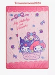 My Melody & Kuromi In Basket 45"X60" Throw Blanket Sanrio Officially Licensed!. Fixed Price $9.87.