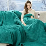 Luzarta Electric Blanket Full Size Soft 72"X84", 4-GREEN. Fixed Price $57.35.