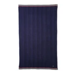 Lacoste 50" X Cable Knit Throw Blanket Cotton, Ultra 70", Navy Blue. Fixed Price $112.99.