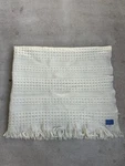 Vintage Pendleton Blanket Large Made Usa White 100% Virgin Wool. Fixed Price $95.00.