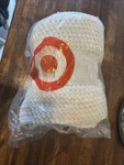 Super Soft White Knit Throw 50IN X 60IN Target Threshold Brand New Fast Ship. Fixed Price $15.00.