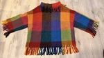 Vintage Amazing St. Mary's 1960'S Plaid Wool Blanket Fringed Sweater Misses. Fixed Price $149.99.