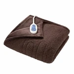 Beautyrest Microlight Reverse To Berber Luxury Heated Throw, Brown. Fixed Price $69.99.