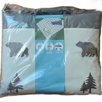 Bhf Pendleton Outdoor Packable Blanket 60"X72" Large Outside Pockets Gray Bear. Fixed Price $85.00.