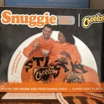 Snuggie Cheetos Print Pattern Soft Fleece 71" X 54". Fixed Price $25.00.