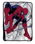 Spider-man Webslinger Marvel Flannel Fleece Throw Super Soft Lightweight. Fixed Price $29.95.