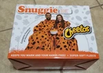 Snuggie Cheetos Super Soft Fleece Blanket With Sleeves. Fixed Price $40.00.