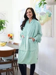 Catalonia Softan Flannel Fleece Hoodie Blanket Wearable Sweatshirt Front Pocket. Fixed Price $31.99.