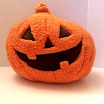 Target Hyde And Eek! Boutique Pumpkin Sherpa Throw Pillow Halloween Jackolantern. Fixed Price $21.87.