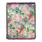 Kensington Gardens Tapestry Throw Blanket - 50" X 60". Fixed Price $59.95.