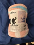 Lilo & Stitch Misty Palm Plush Throw Blanket 46" X 60". Fixed Price $20.00.