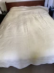 Onkaparinga Australian Ultrasoft Wool Blanket Queen Bed Cream 240X255CM. Fixed Price $103.68.