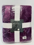 Hotel Collection Full/queen Purple Soft Fleece Blanket. Fixed Price $48.99.