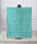 Regal Comfort - Miracle Sentimental Sayings Plush Throw 50"X60". Fixed Price $34.95.