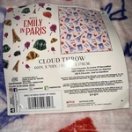 Emily In Fleece Blanket Throw Soft, Cozy, Chic Parisian Vibes. Fixed Price $19.99.