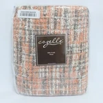 Cozelle Karla 60" X 50" Multi Color Woven Throw In Taupe. Fixed Price $19.99.