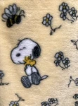 Snoopy Peanuts Berkshire Blanket Summer Woodstock Hugging 50X70 Plush Throw. Fixed Price $52.00.