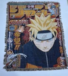 Naruto Shippuden Big Tapestry Anime Woven Throw Blanket Wall Art 5FTX6FT Gift. Fixed Price $44.99.