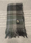 Tumi Superfine Alpaca Plaid Blanket Handcrafted Green Gray Peru Throw 78X60. Fixed Price $80.00.