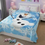Disney Frozen Throw Blanket - Soft Fluffy & Warm 60"X80" Olaf. Fixed Price $49.99.