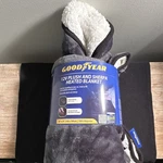 Goodyear 12V Plush And Sherpa Heated Blanket GY264646004. Fixed Price $20.00.