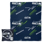 Northwest Nfl Slashed Pillow 14X14 And Throw Blanket 40X50 Set Back Pocket. Fixed Price $73.04.