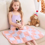 Yescool Weighted Lap Blanket Pounds Cooling 20X30-2LBS, Pink-plaid. Fixed Price $30.29.