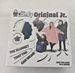 The Comfy Original Jr Kids Oversized Microfiber Wearable Blanket Blue New Box. Fixed Price $50.00.