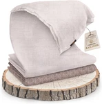 Hand Woven Cashmere Blanket - 100% Pure Wool, Light Grey 135X270 Cm. Fixed Price $165.99.