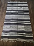 Nwt Earth Ragz Maroon Gray White Falsa Blanket Striped. Fixed Price $15.00.