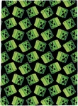 Black Minecraft Creeper Kids Plush Throw Blanket Soft & Comfy Fluffy 46X60 Inche. Fixed Price $29.94.