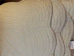 Simply Shabby Chic Matelasse King Size Pale Blue Quilt Spread 2 Pillow Shams. Fixed Price $72.00.