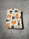 Hudson Baby Blanket Forest Woodland Animal Fox Deer Owl Fleece Stitched Edge Hb. Fixed Price $15.00.