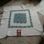 Large Soft Warm Handmade Chunky Blanket Thick Line Yarn Bulky Knitted Throw. Fixed Price $70.00.