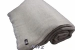 Nhz Natural Extra Large Himalayan Cashmere Blanket/throw 90"X108" From Nepal. Fixed Price $130.49.