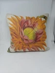 Feather & Down Botanical Pillow Cactus 20X20 $187 Flower Butterfly Design. Fixed Price $66.50.