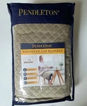 Pendleton Lb Velvet Weighted Lap Throw Blanket Beige 27 In X 30. Fixed Price $44.95.