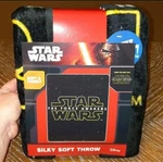 Nwt Disney Star Wars The Force Awakens Silky Soft Throw Sz 40"X50". Fixed Price $25.00.
