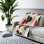 Mid Century Love Heart Blanket Vintage Romantic Style. Fixed Price $75.36.