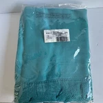 Cozelle Ruffle Throw Blanket Peacock Decorative Acrylic Home Cozy Nos 2012. Fixed Price $24.99.