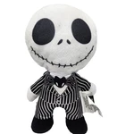 Jack Skellington Plush Disney Nightmare Before Christmas 12 Inch Black White Toy. Fixed Price $15.02.
