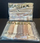 Vtg 70S Martex Flat & Fitted Bed Sheet Wind Drifts Sealed 1979. Fixed Price $30.00.